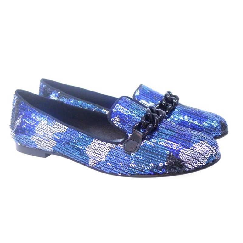 Slipper lentejuelas Oca Loca 6001