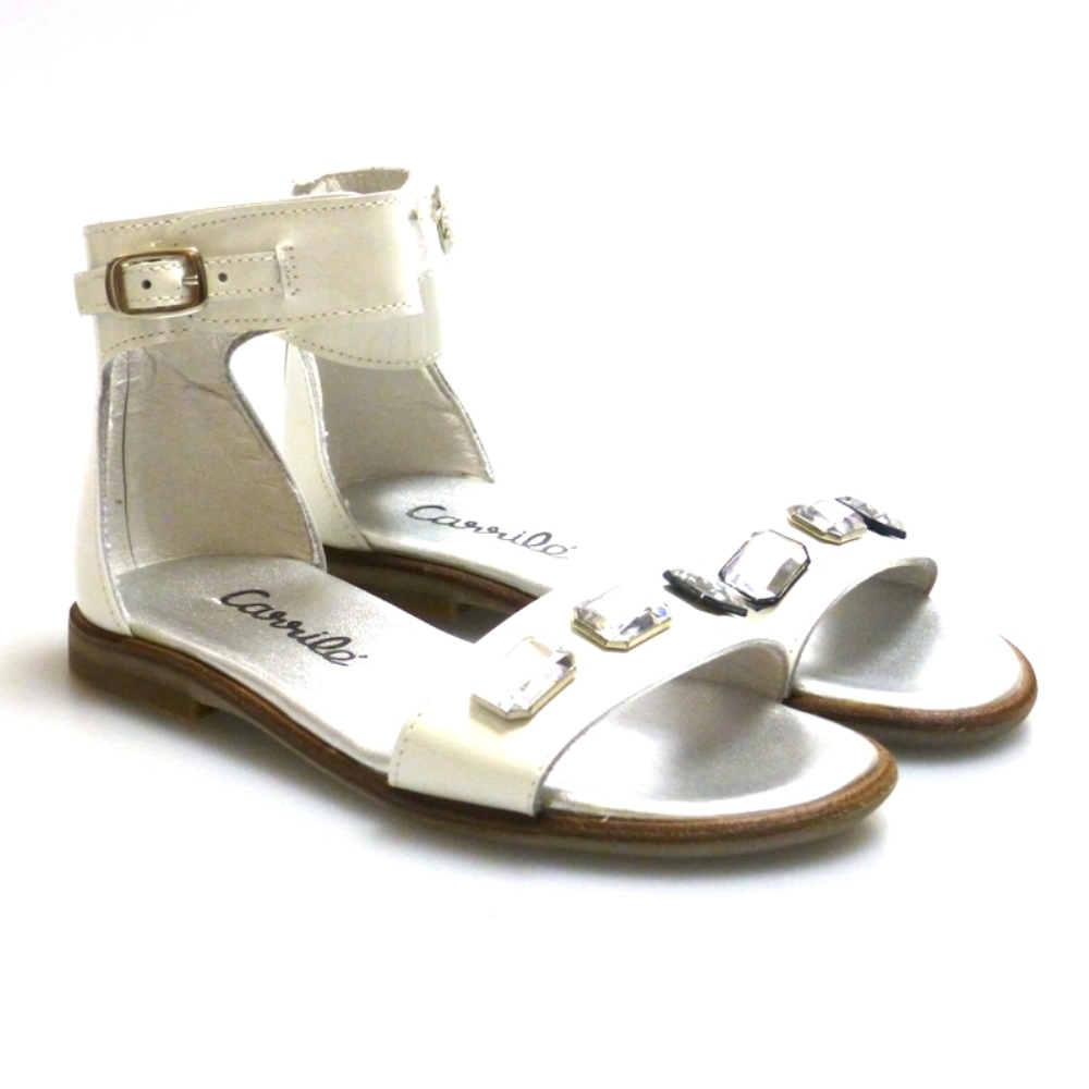 Sandalia romana charol Clarys 6421