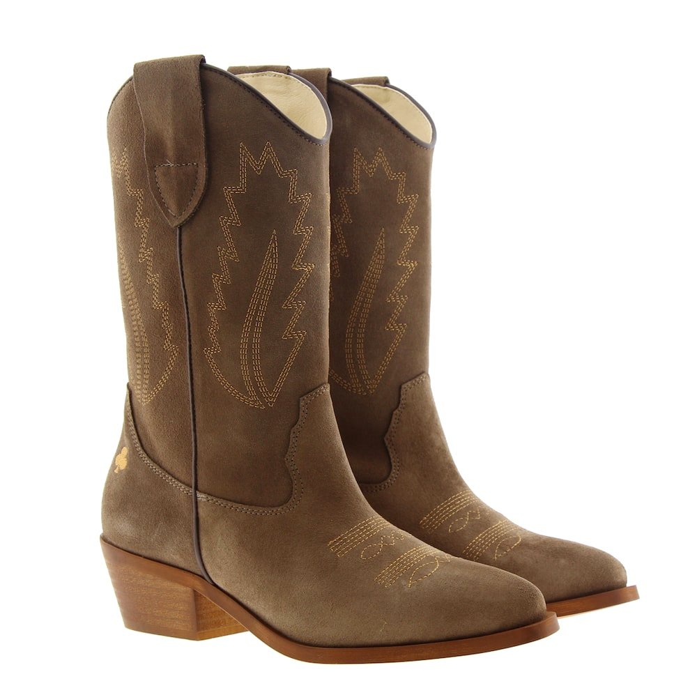 Bota cowboy bordados Clover B68-0166