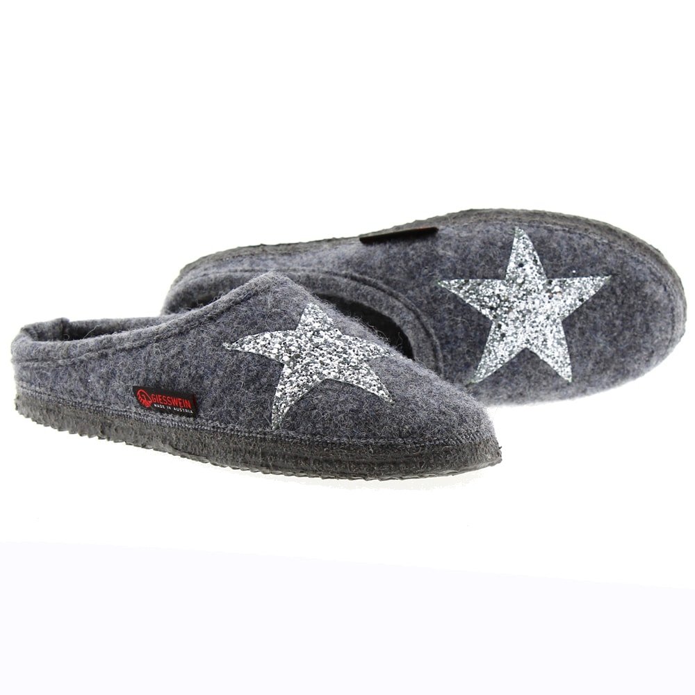 Zapatillas destalonadas lana virgen Giesswein Coby