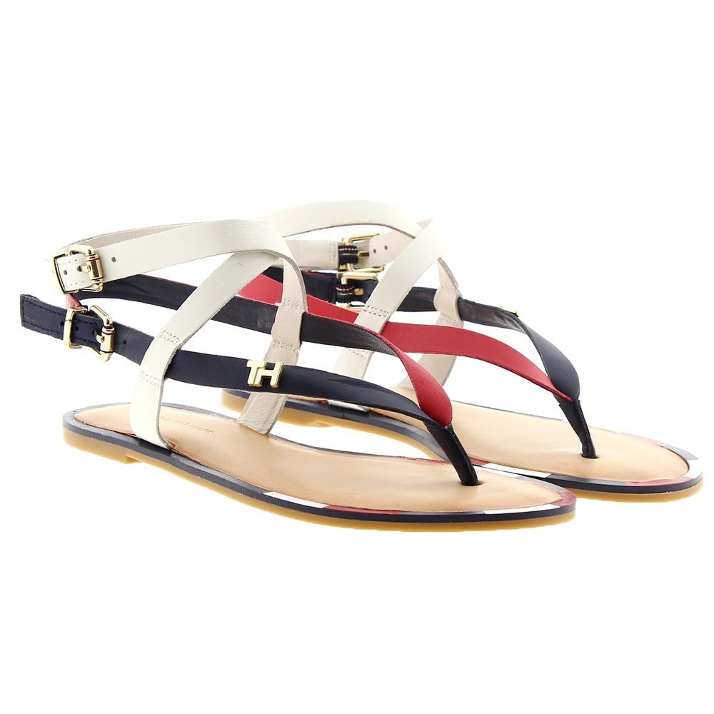 Sandalias dedo doble hebilla Tommy Hilfiger FW0FW04873