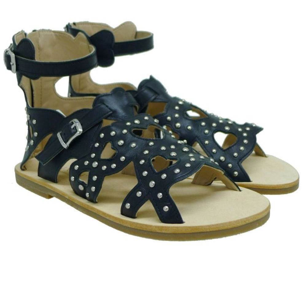 Sandalias romanas piel tachas Twin Set HS78HE