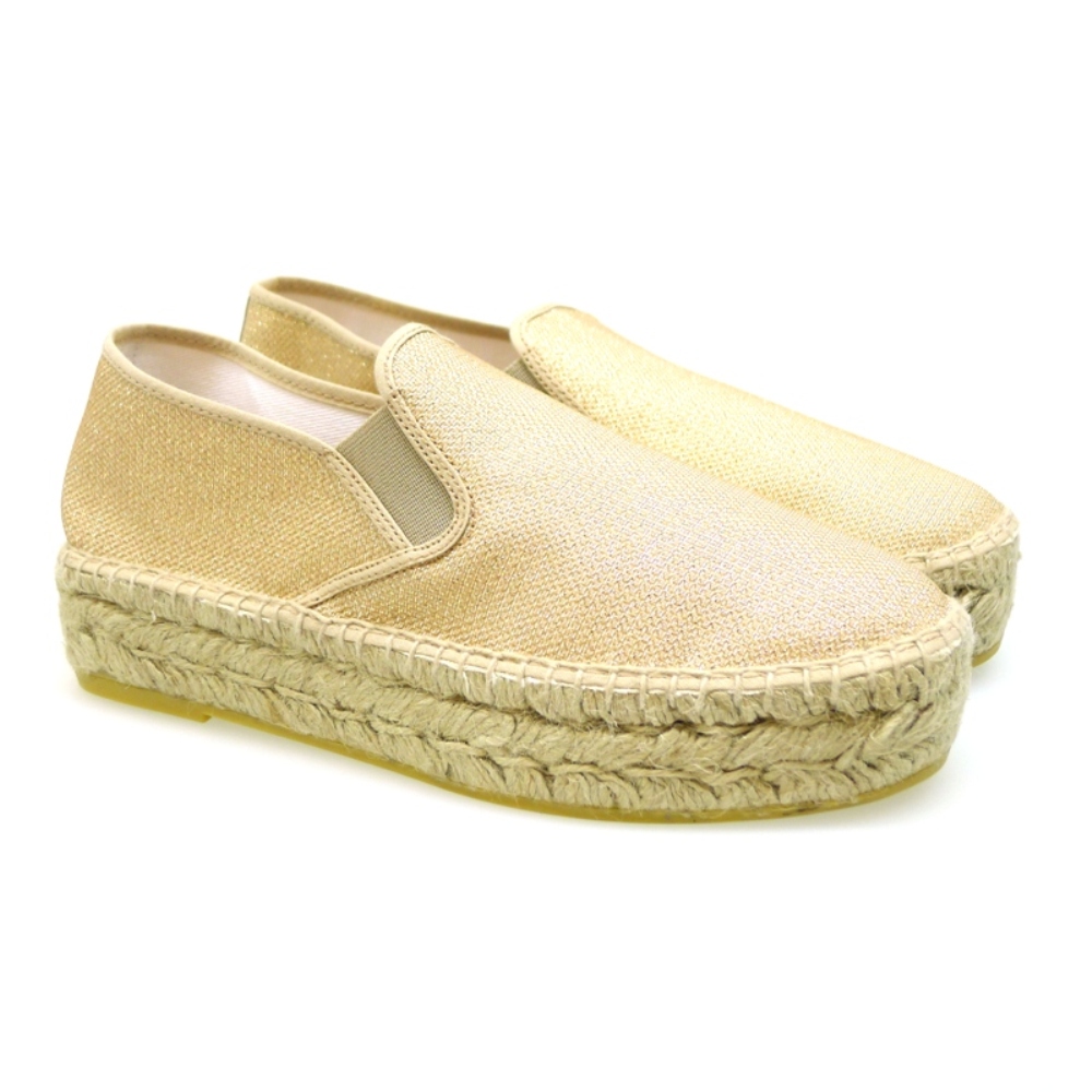 Alpargata plataforma cáñamo Kanna KV5018