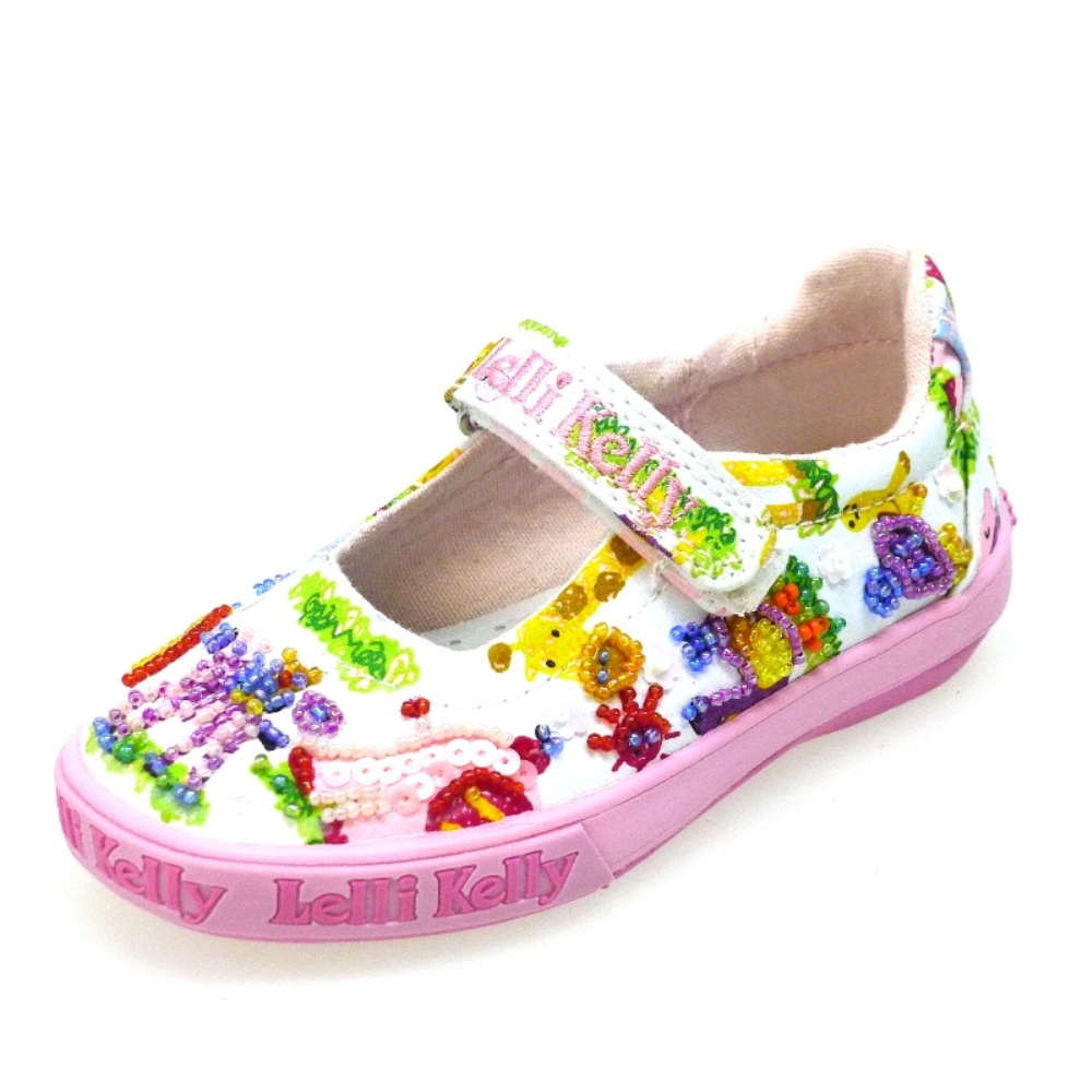 Merceditas lona velcro Lellli Kelly LK9218