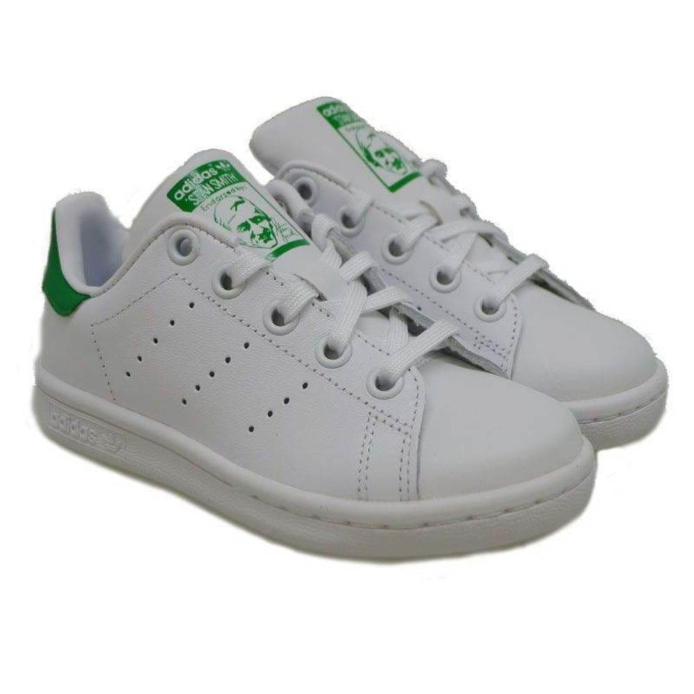 ZAPATILLA DEPORTIVA CORDON ADIDAS STAN SMITH BLANCO-VERDE
