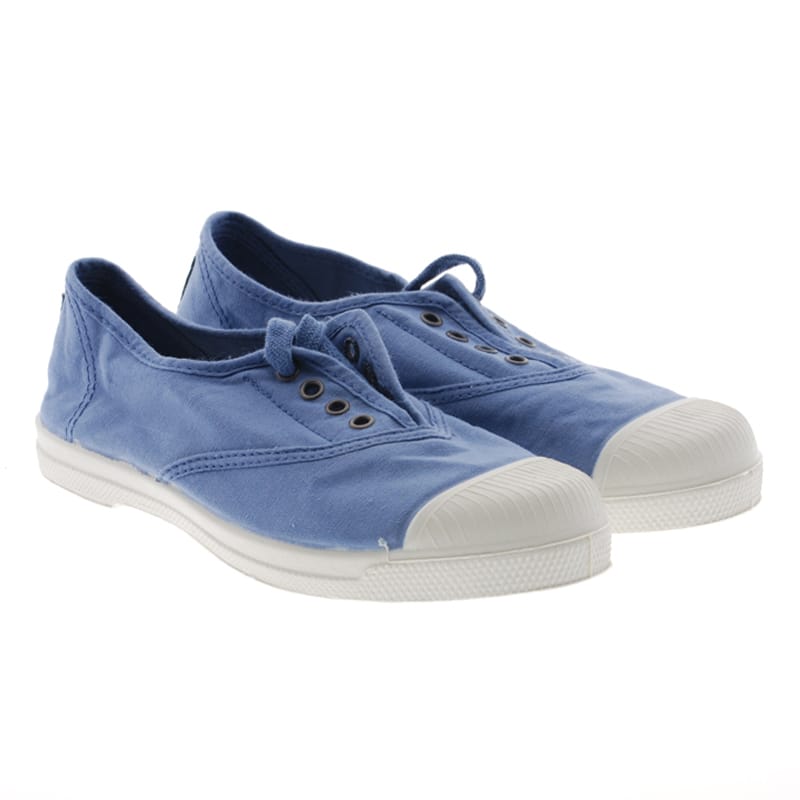 Zapatillas algodón lavanda cordón Natural World 102 590
