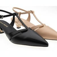 Zapatos destalonados tacón hebilla piel Bruno Premi foto 7