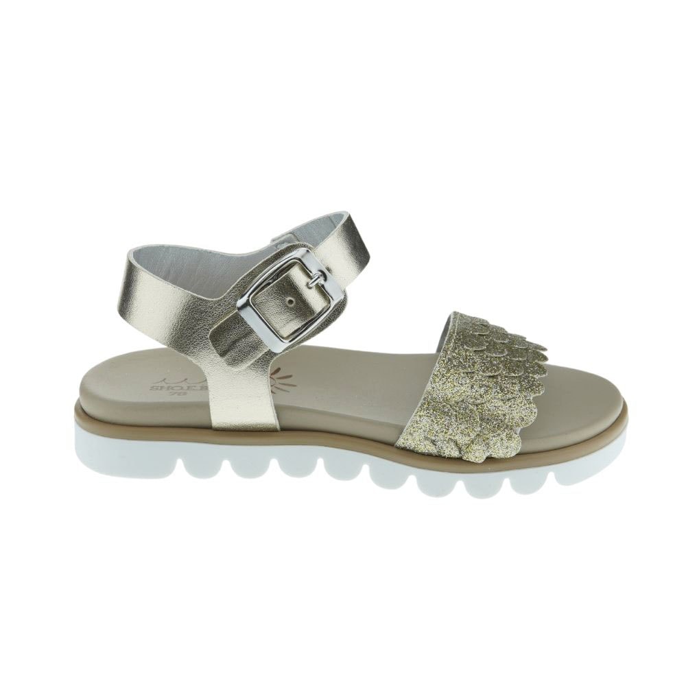 Sandalias niña purpurina hebilla Eb 0221E2 foto 5