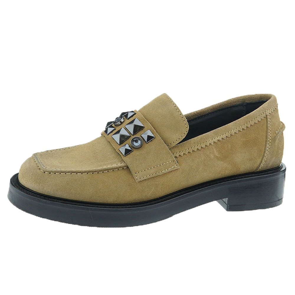 Mocasines mujer piel ante tachuelas Janet&Janet 04284 foto 3