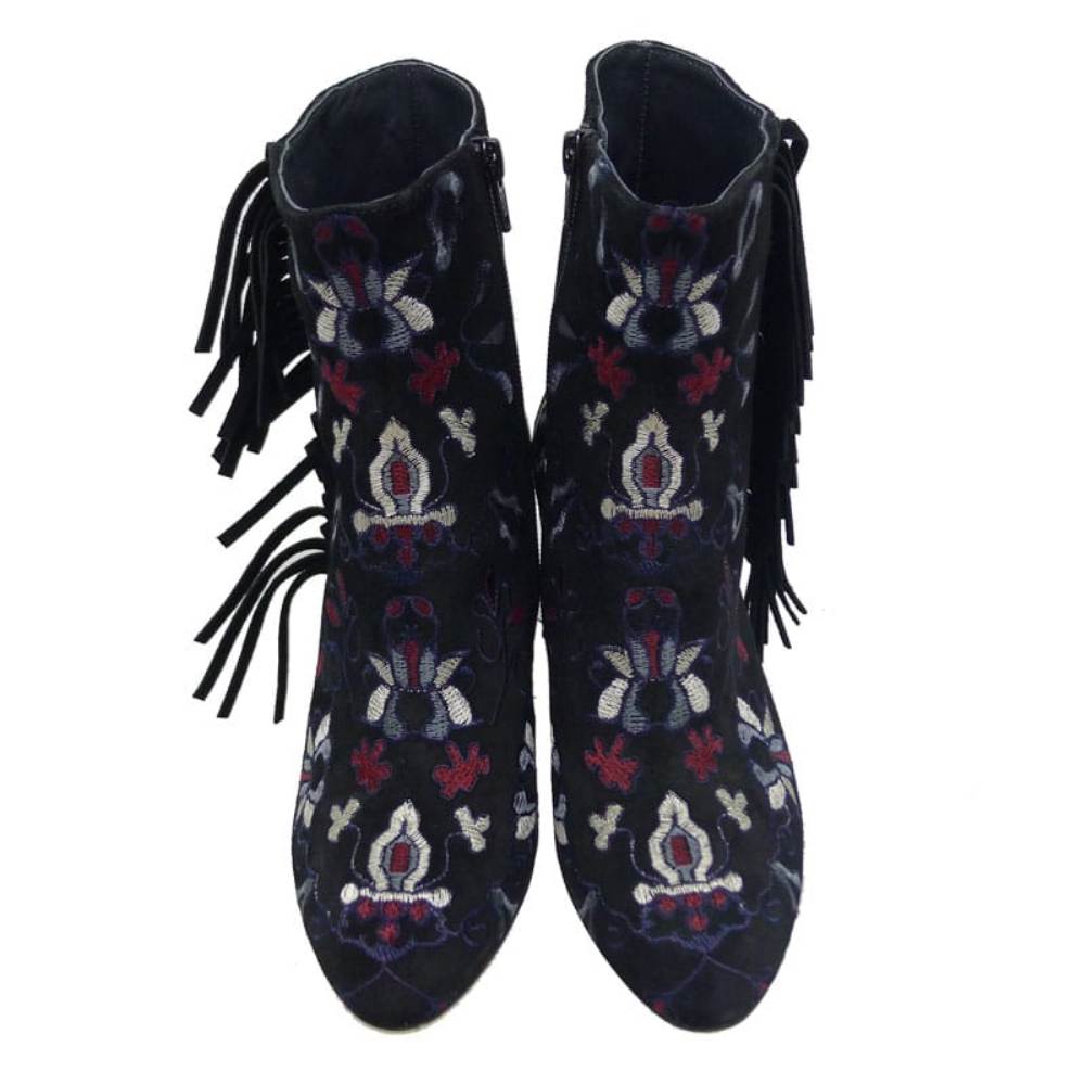 Botines ante estampados flecos Toral 10551 foto 2