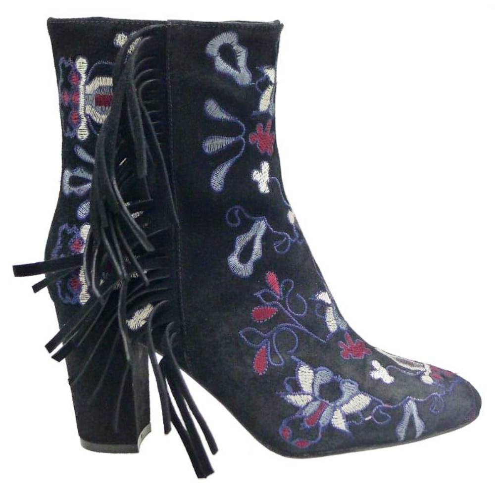 Botines ante estampados flecos Toral 10551 foto 3