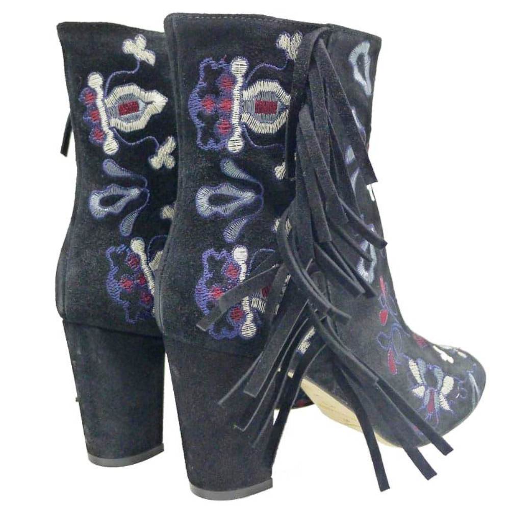 Botines ante estampados flecos Toral 10551 foto 4