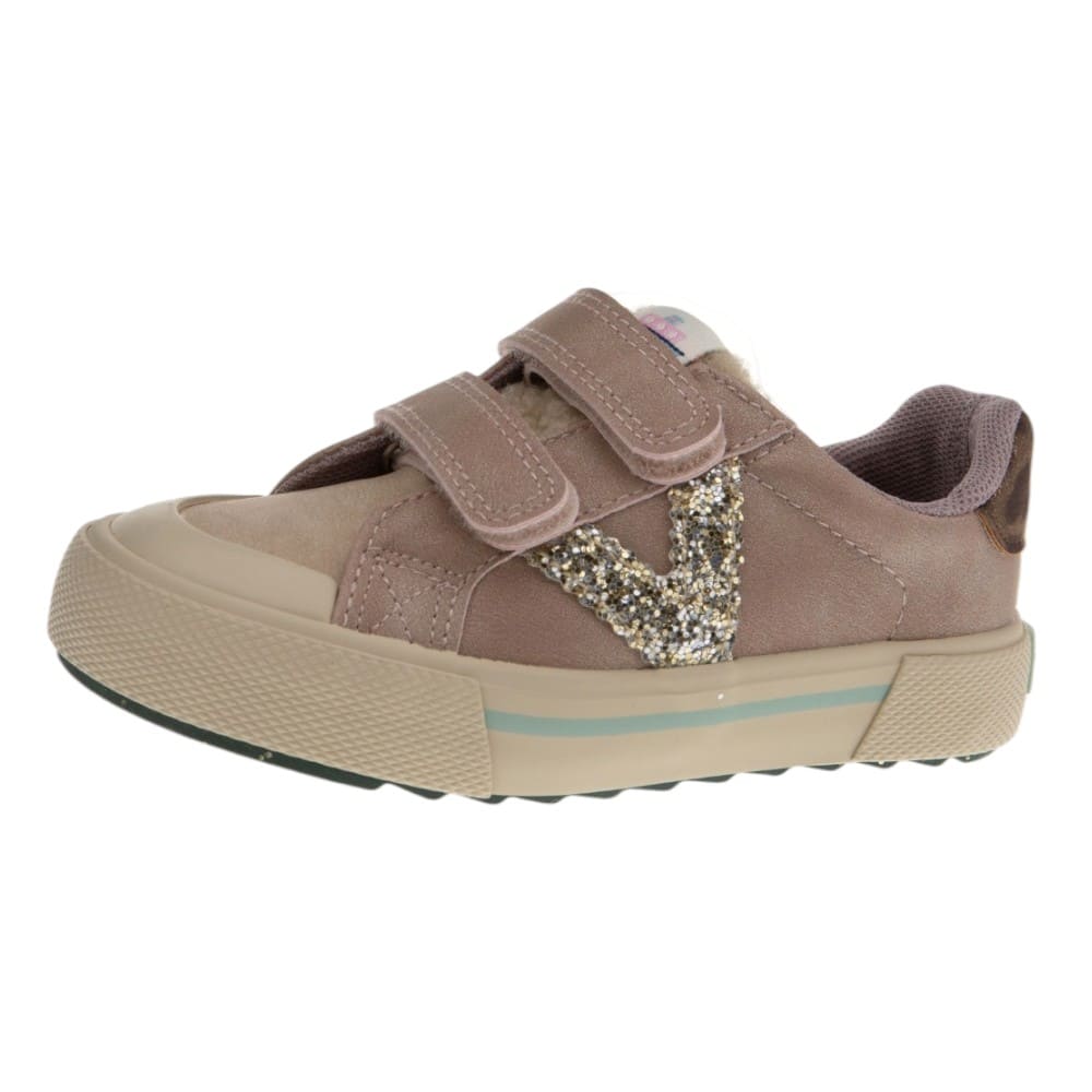 Zapatillas Niña Rosas Velcro Victoria foto 3