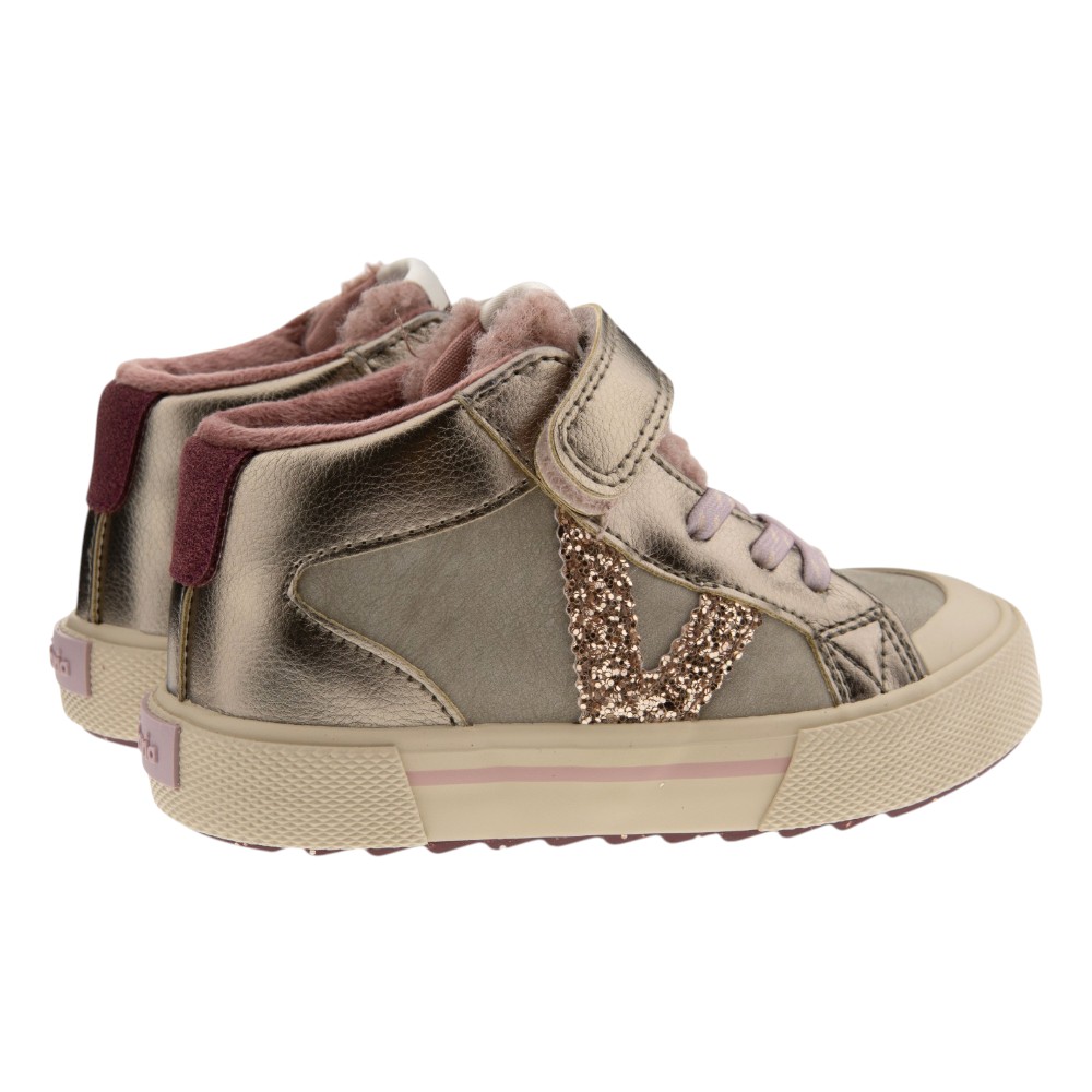 Botas Sport Niña Velcros Rosas Victoria foto 4