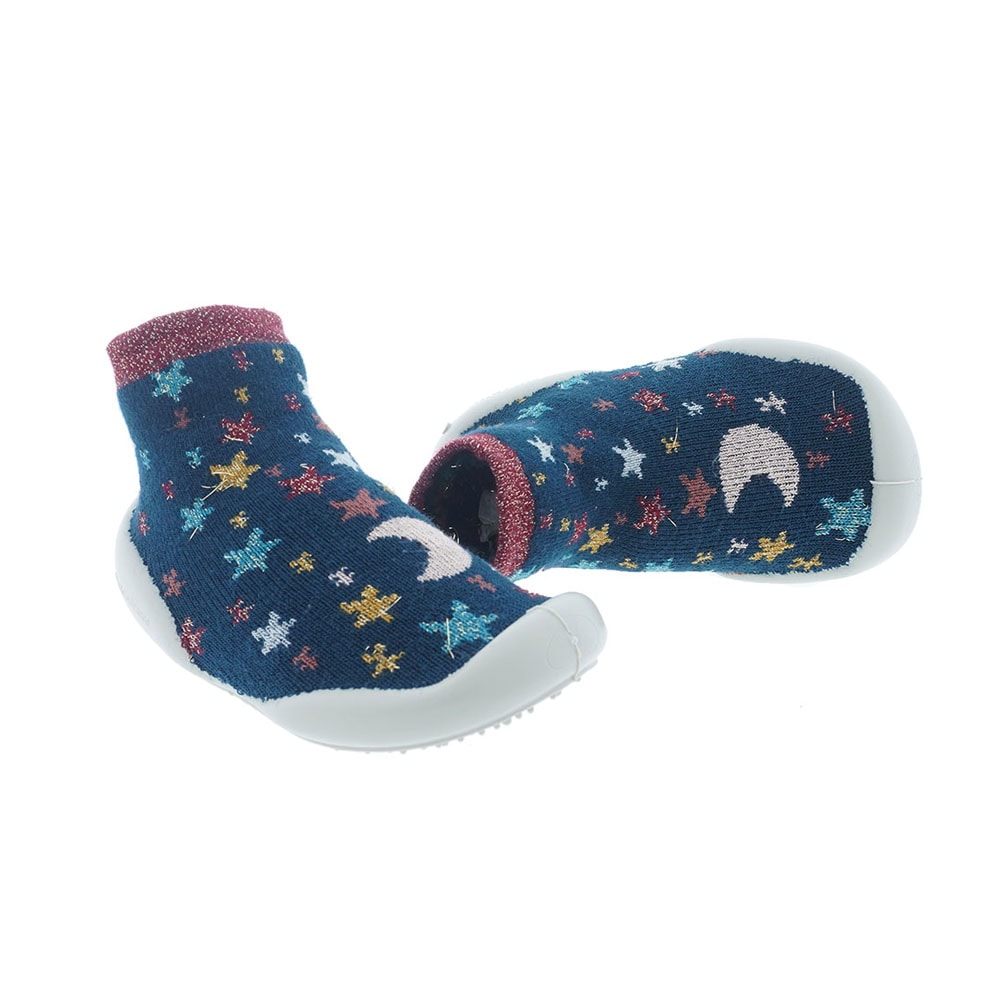 Zapatillas casa estrellas y lunas calcetín Collegien 111-B