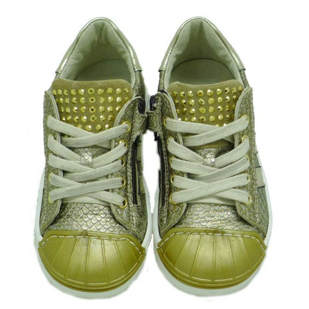 Zapatillas metalizadas strass niña Eb 1118 foto 2