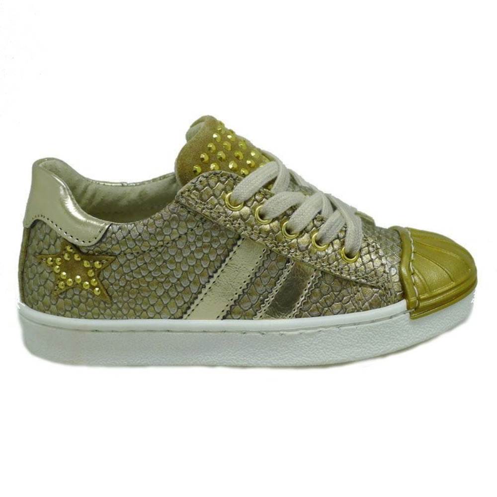 Zapatillas metalizadas strass niña Eb 1118 foto 3
