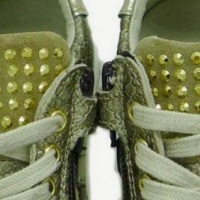 Zapatillas metalizadas strass niña Eb 1118 foto 7