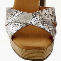 Sandalias pyton tacón madera Pedro Miralles 12318 foto 5