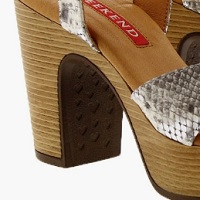 Sandalias pyton tacón madera Pedro Miralles 12318 foto 6