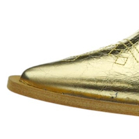 Gold Mules Vienty para mujeres - Carrile Fashion Footwear foto 7