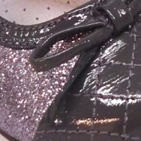 Merceditas bebé niña glitter y lazos Outlet Carrile foto 7