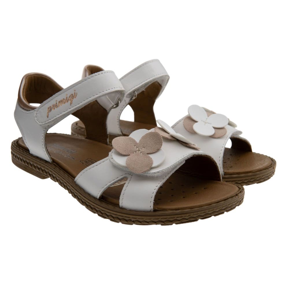 Sandalias niña flores velcros Primigi 13869