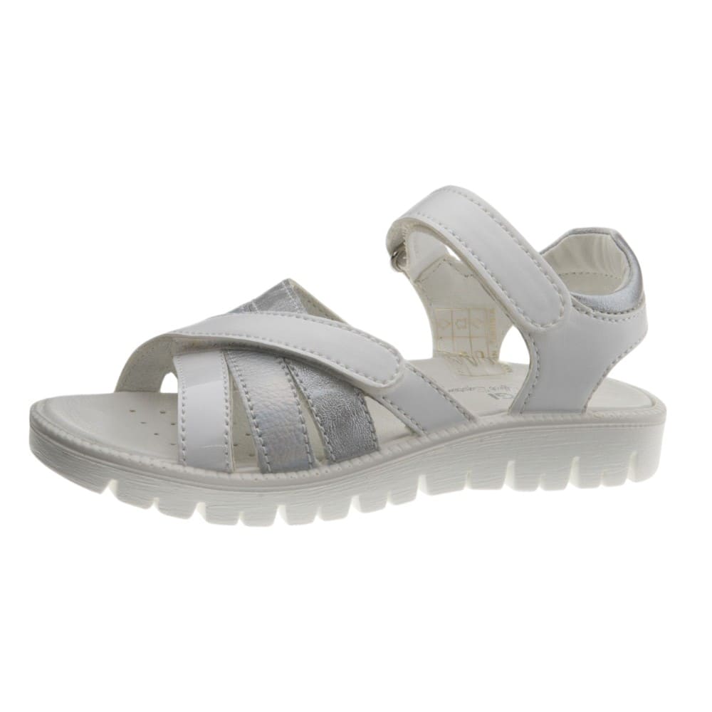 Sandalias blancas niña velcros Primigi foto 3