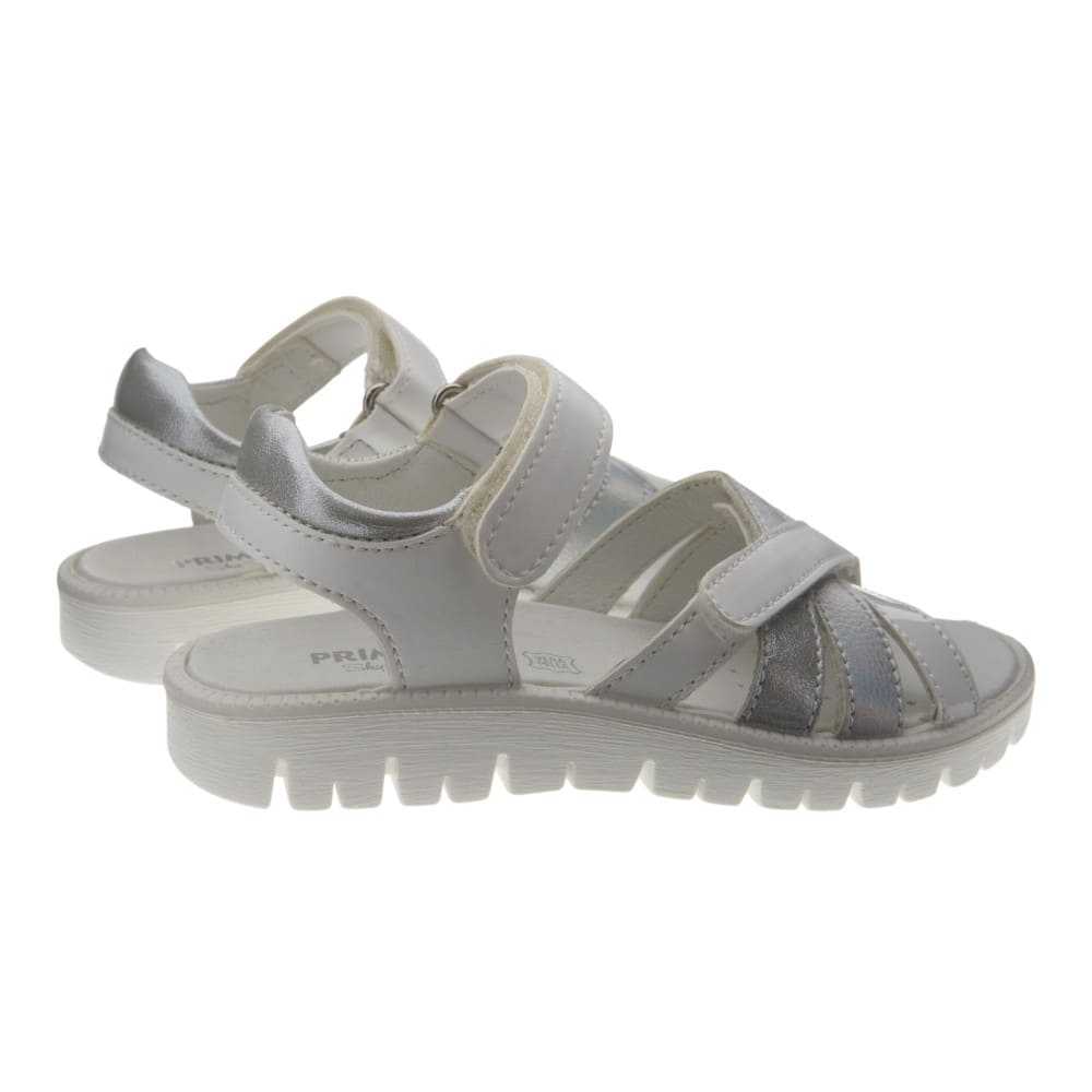 Sandalias blancas niña velcros Primigi foto 4