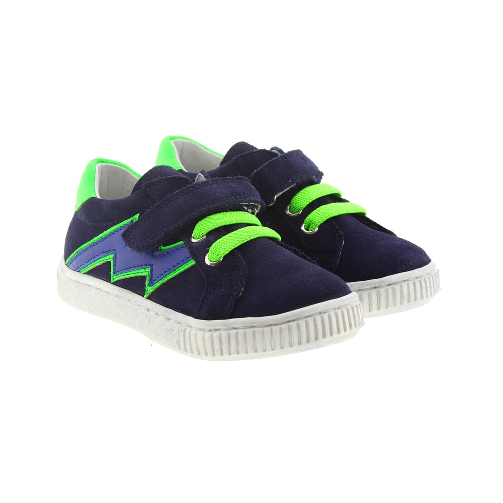 Zapatillas piel velcro niño Carrile 18030 