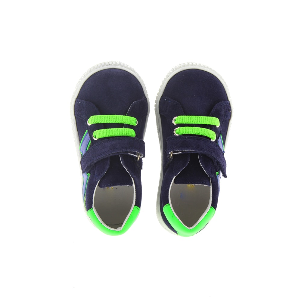 Zapatillas piel velcro niño Carrile 18030  foto 2