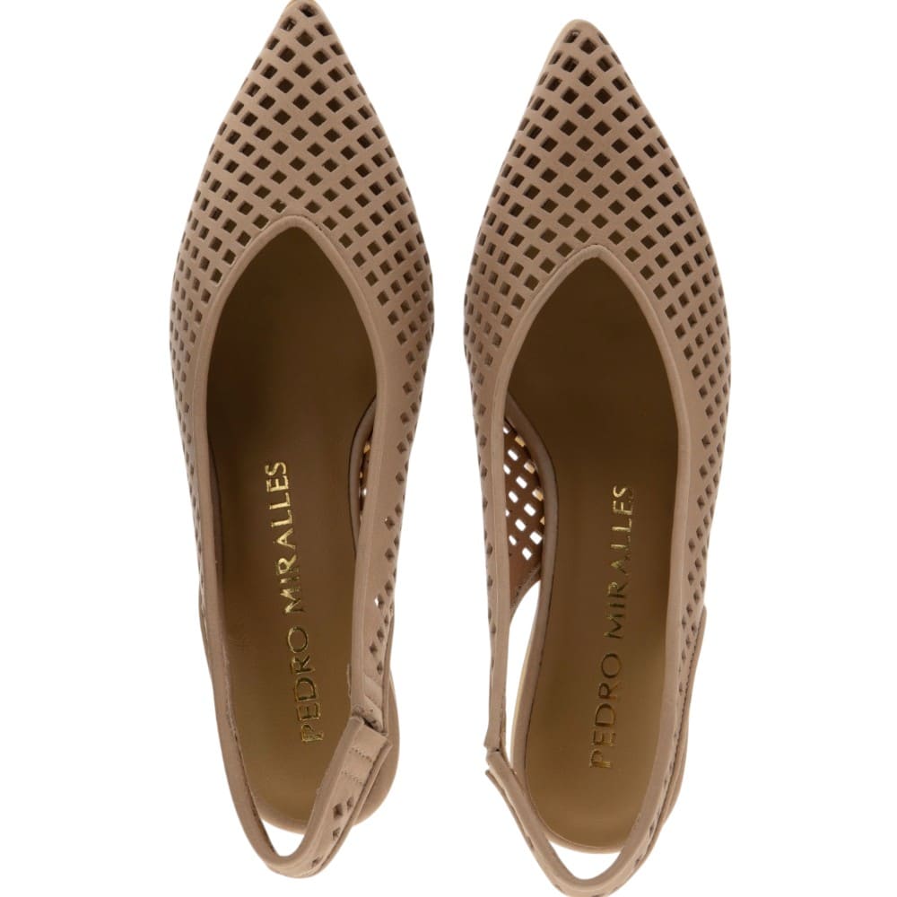Zapato destalonado troquelado tacón Pedro Miralles foto 2