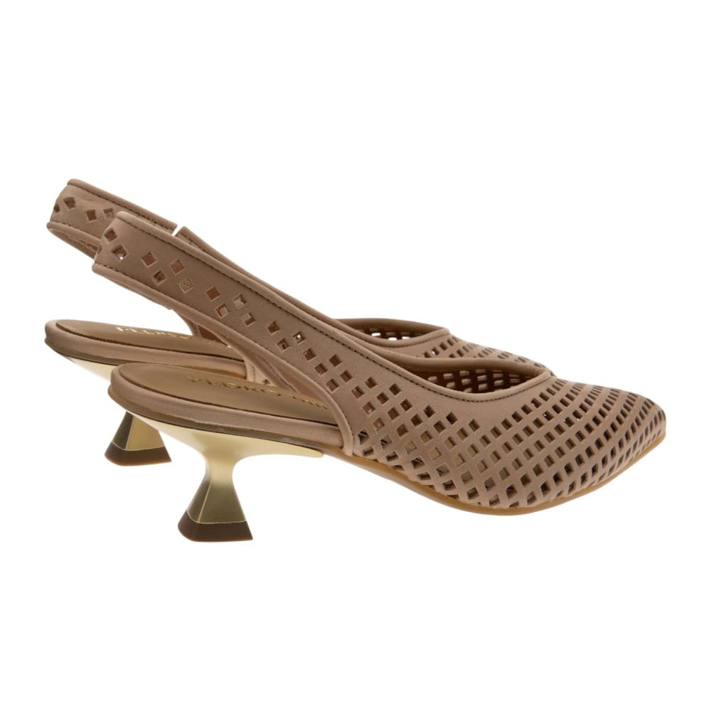 Zapato destalonado troquelado tacón Pedro Miralles foto 4