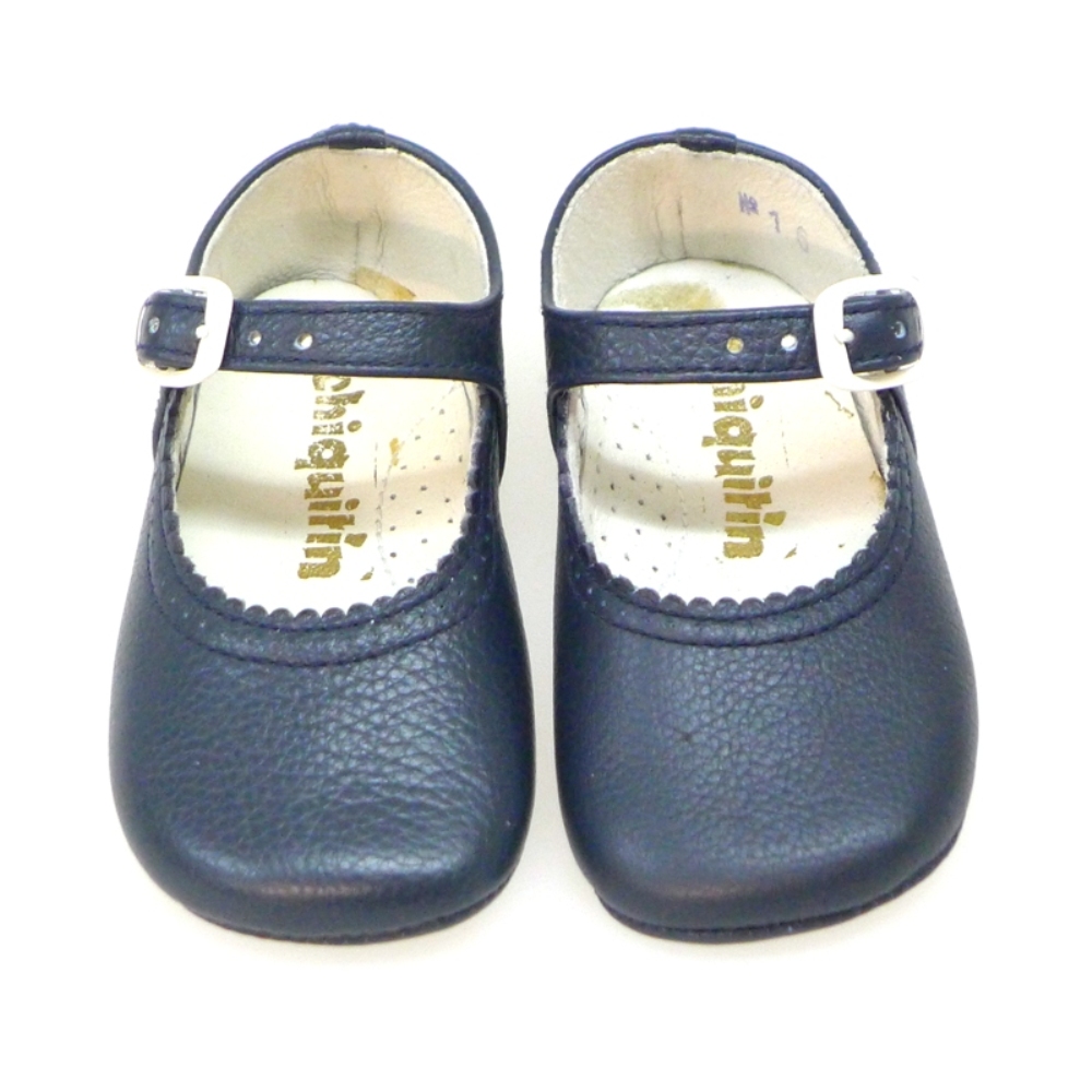 Merceditas bebé hebilla piel Outlet foto 2