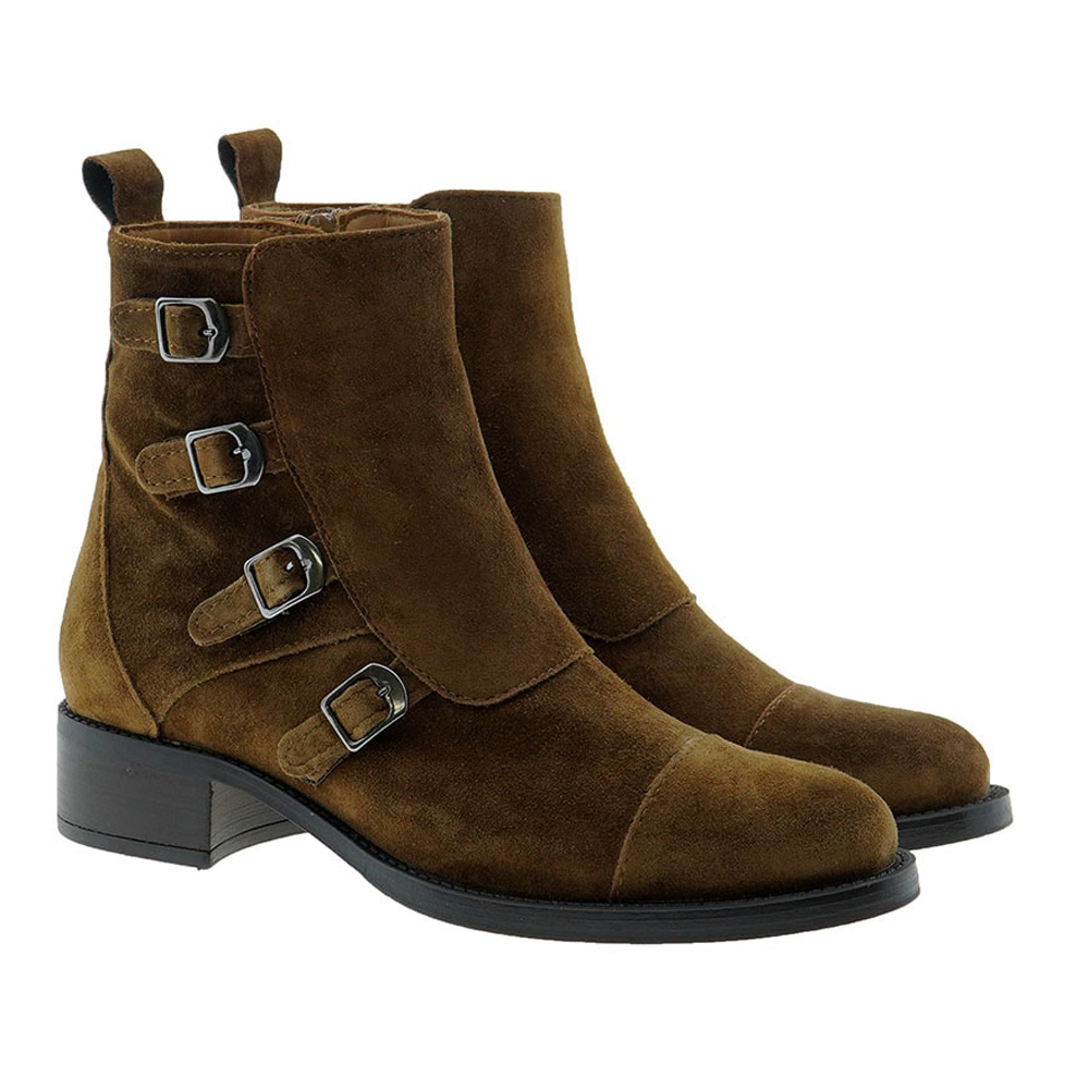 Botines mujer adorno hebillas Alpe 423211