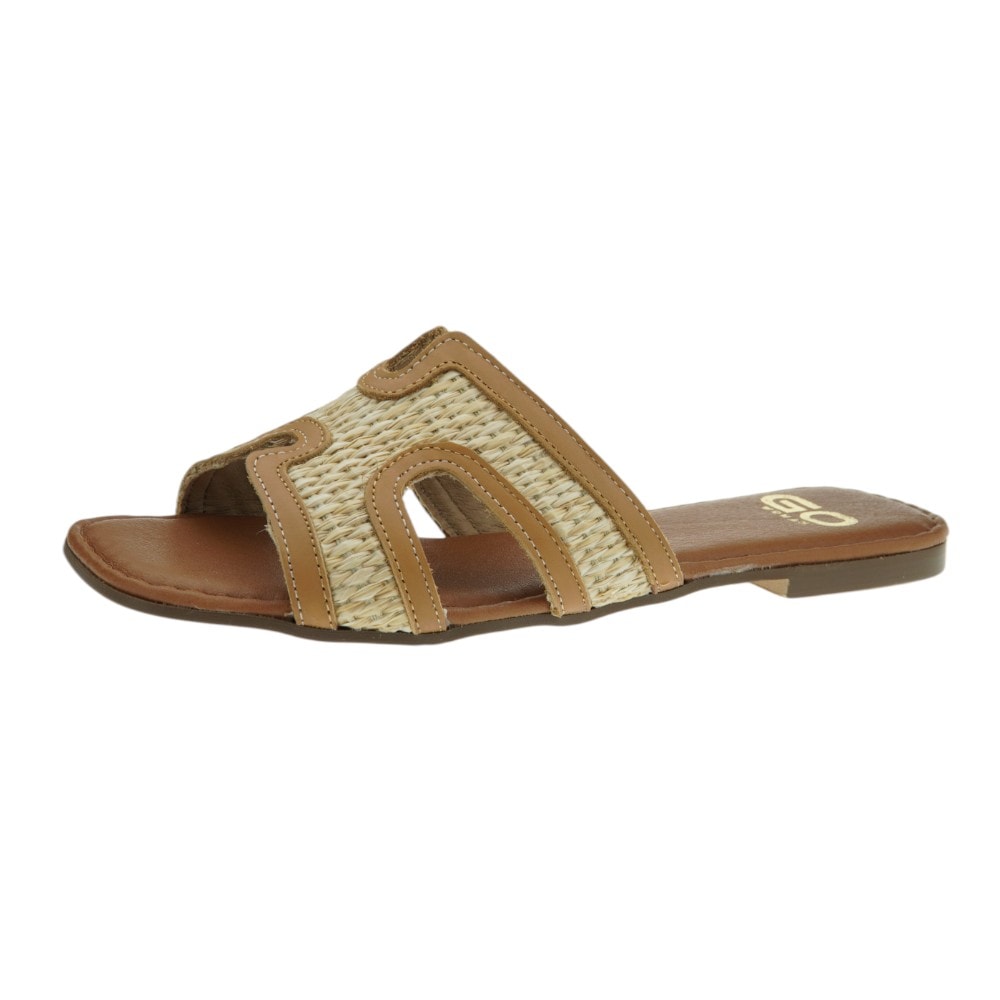 Sandalias planas rafia Go Woman – estilo natural para verano foto 3