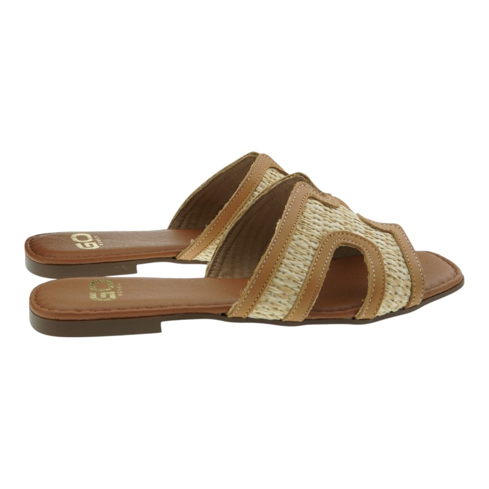 Sandalias planas rafia Go Woman – estilo natural para verano foto 4