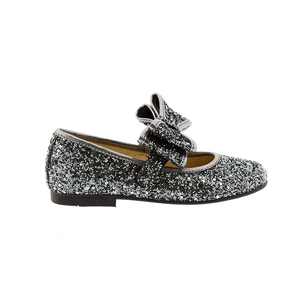 Merceditas niña glitter velcro adorno lazo Carrile 202947 foto 5