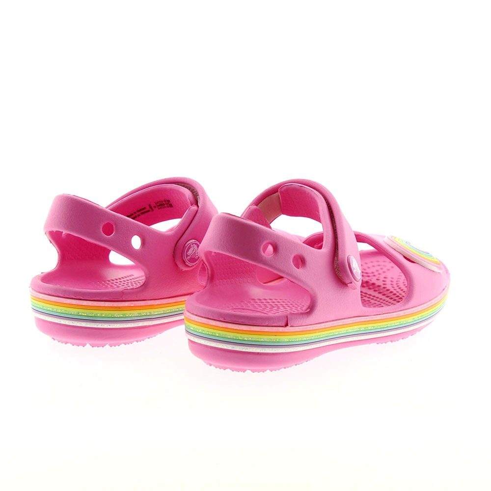 Sandalia agua niña arcoiris Crocs 206145