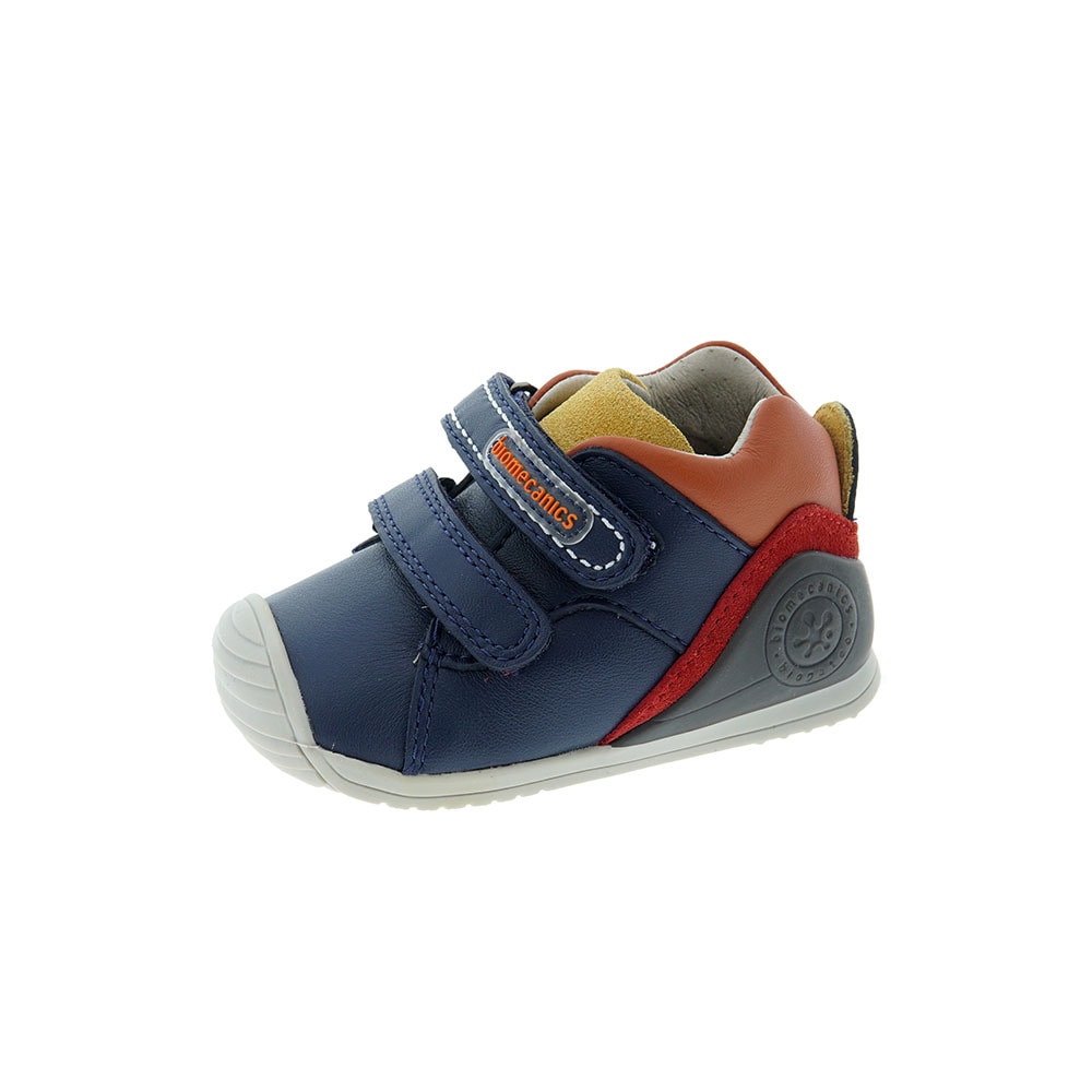 Botita piel gateo velcros Biomecanics 211137 foto 3