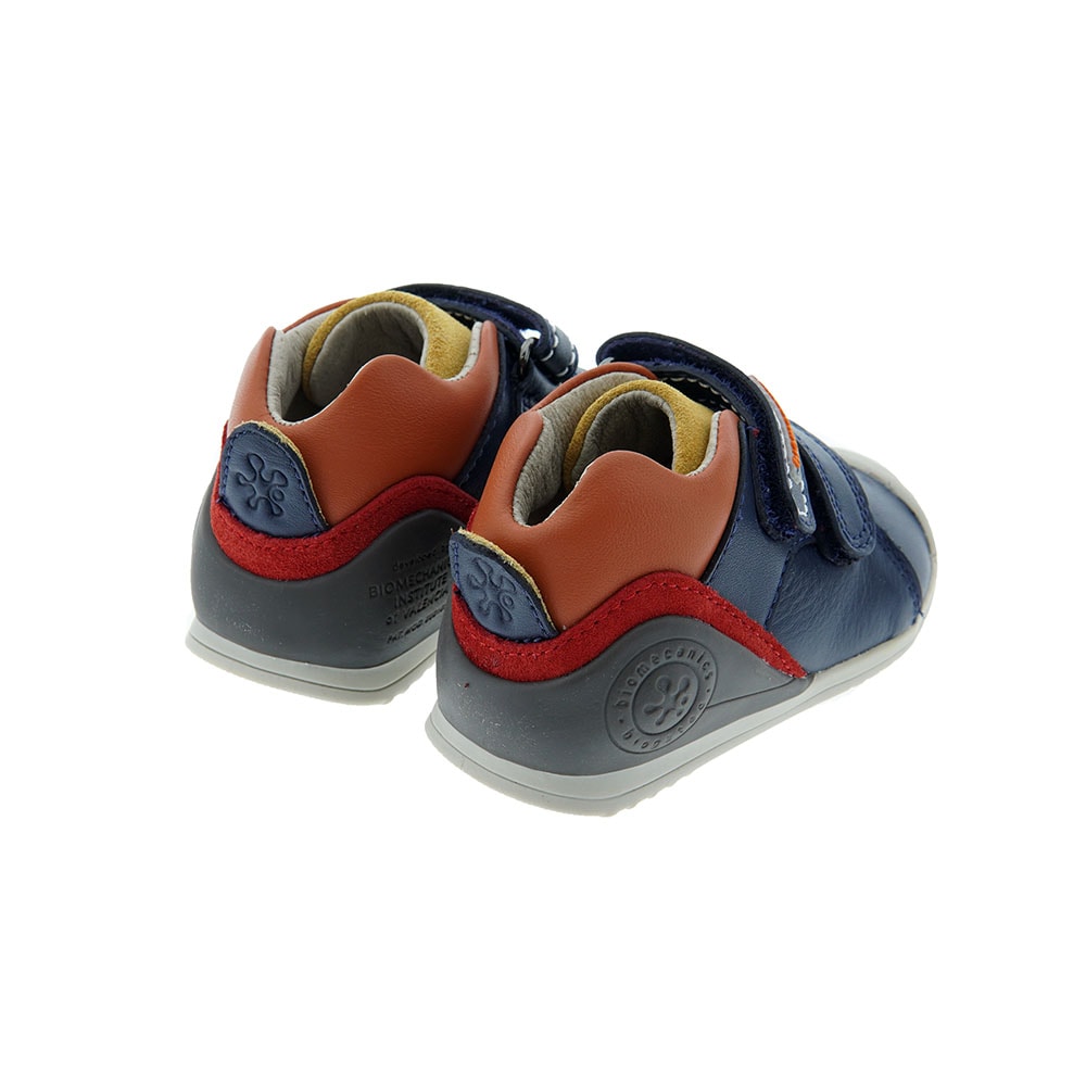 Botita piel gateo velcros Biomecanics 211137 foto 4