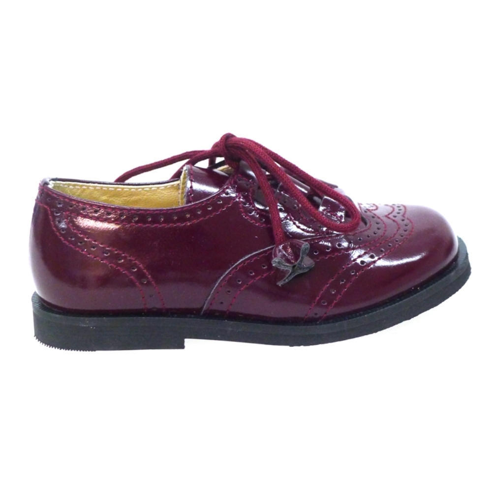 Zapato galés cerrado piel brillante foto 3