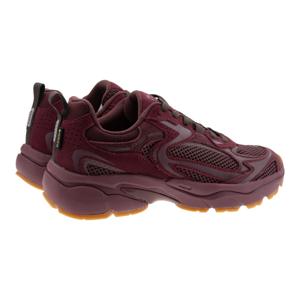 Zapatillas casual burdeos mujer cordones Extra4 foto 4