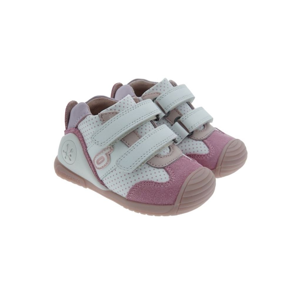 Zapatillas piel bebé primeros pasos Biomecanics 222127-A