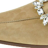 Mocasines broche cristales ante Alpe 228612 foto 8
