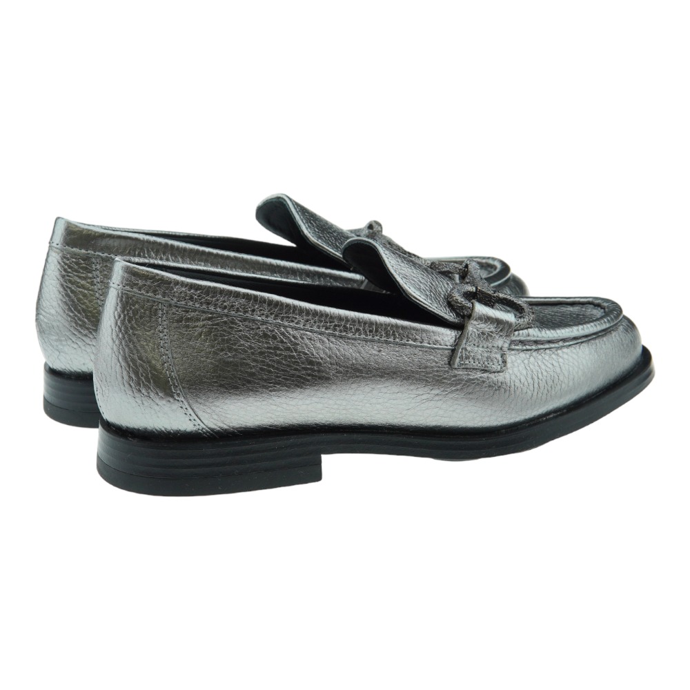 Mocasin mujer metalizado antifaz Pedro Miralles 2301 foto 4