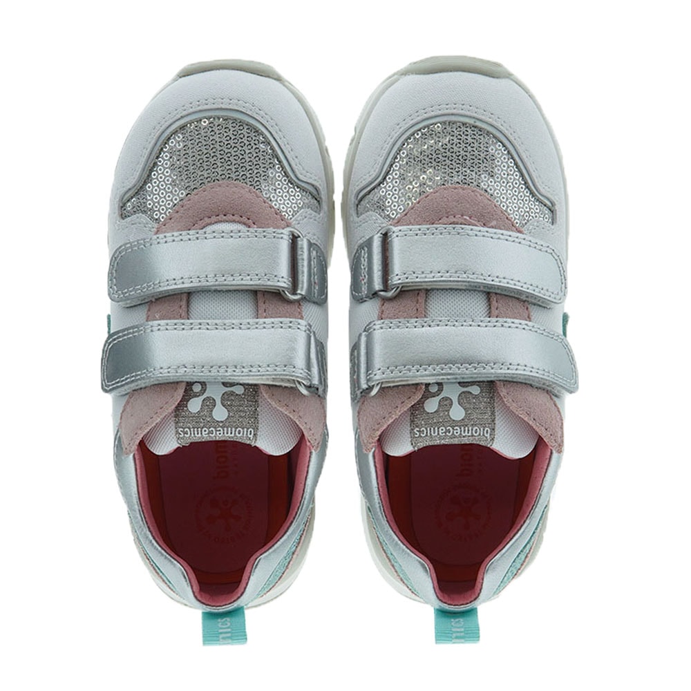 Zapatillas niña velcro estrellas Biomecanics 232225 foto 2