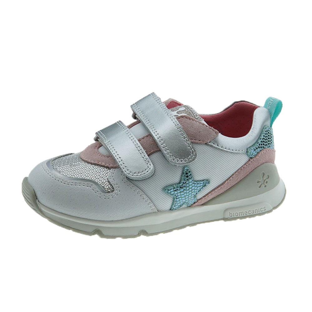 Zapatillas niña velcro estrellas Biomecanics 232225 foto 3