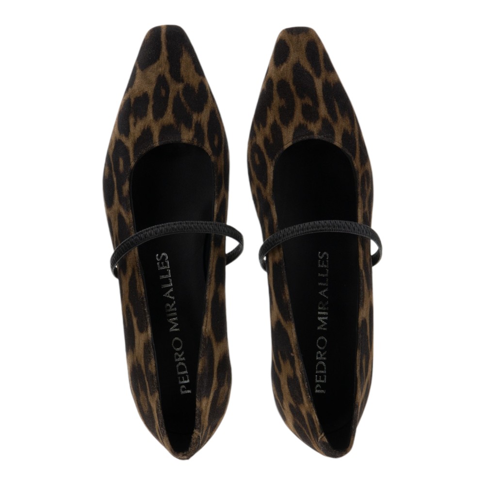 Zapatos salón elástico tacón kitten Pedro Miralles foto 2