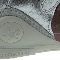 Sandalias Plateadas Biomecanics Bebé | Carrile foto 5